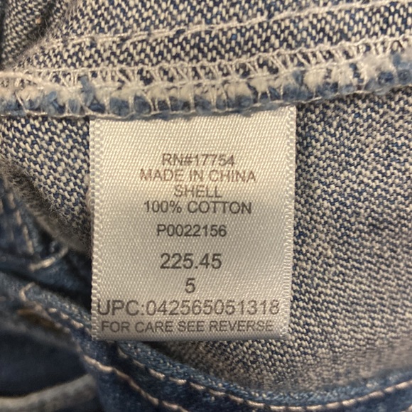 Key established 1908 denim overalls size 5 great for boys and girls 💕 - Picture 8 of 8